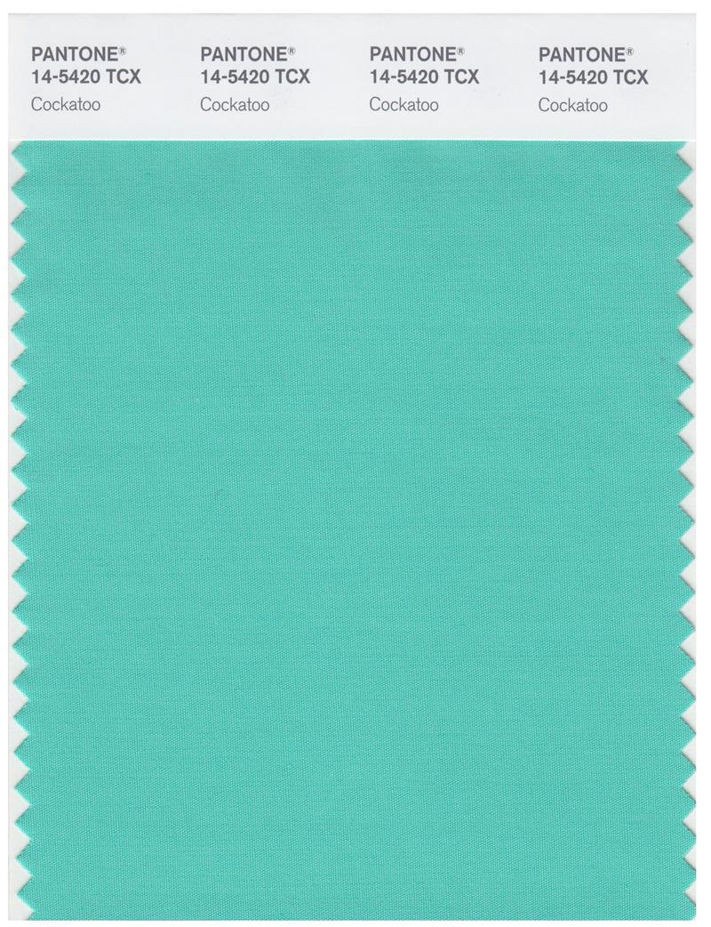 Pantone Smart 14-5420 TCX Color Swatch Card | Cockatoo 