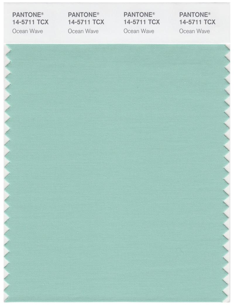 Pantone Smart 14-5711 TCX Color Swatch Card | Ocean Wave 