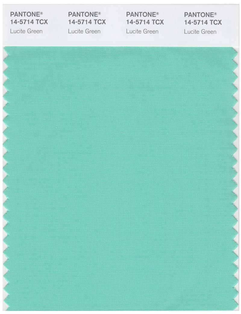 Pantone Smart 14-5714 TCX Color Swatch Card | Lucite Green 