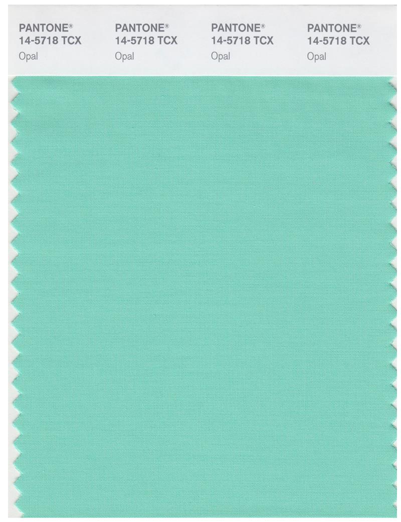 Pantone Smart 14-5718 TCX Color Swatch Card | Opal 