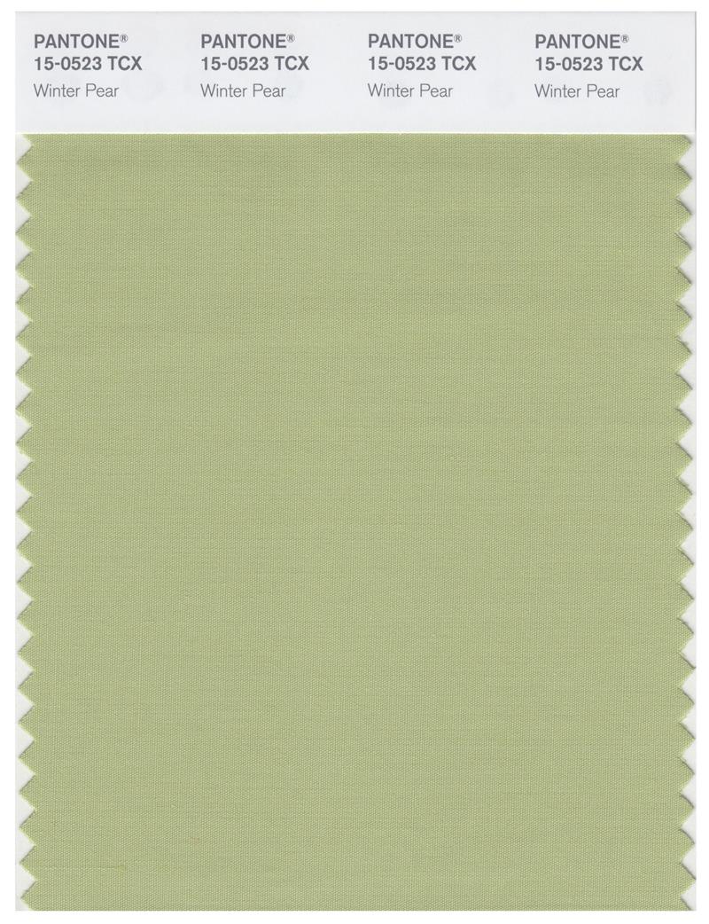 Pantone Smart 15-0523 TCX Color Swatch Card | Winter Pear 