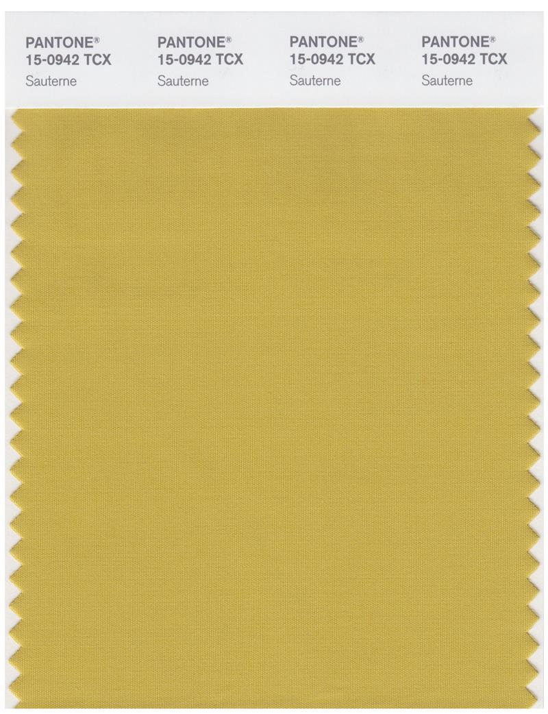 Pantone Smart 15-0942 TCX Color Swatch Card | Sauterne 