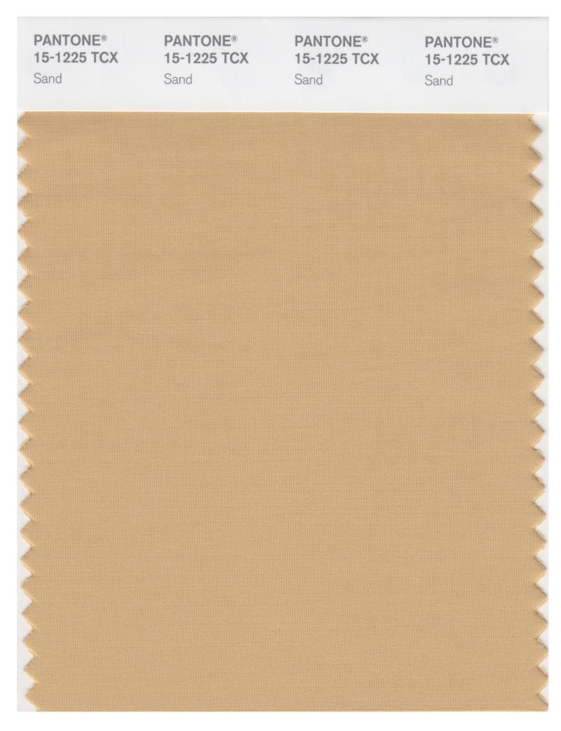 Pantone Smart 15-1225 TCX Color Swatch Card | Sand 