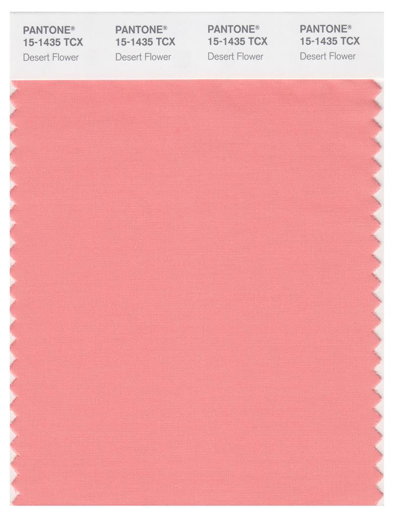 Pantone Smart 15-1435 TCX Color Swatch Card | Desert Flower 