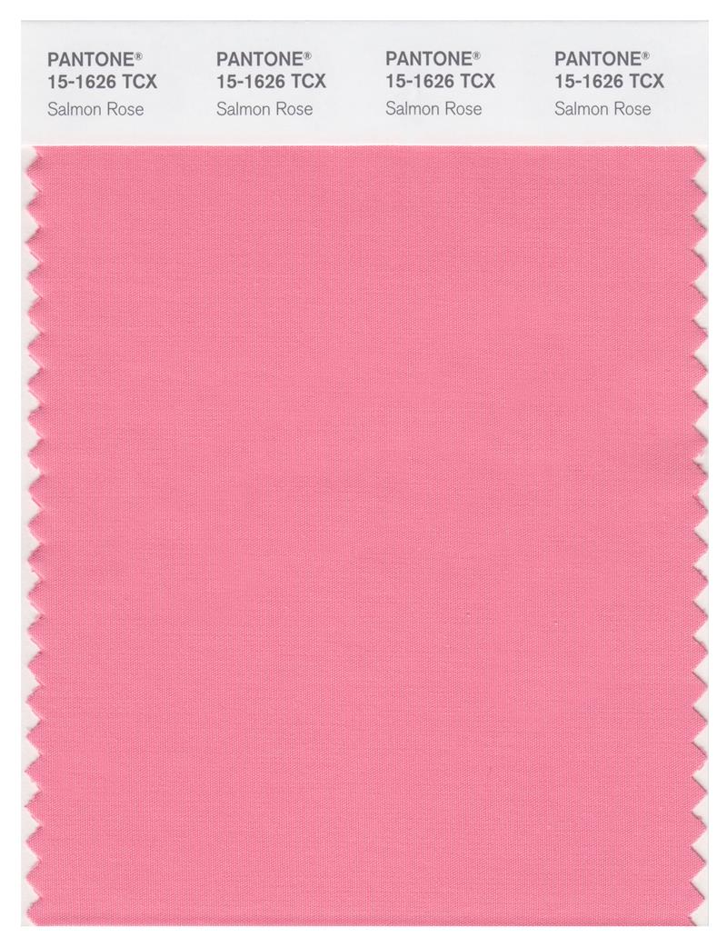 Pantone Smart 15-1626 TCX Color Swatch Card | Salmon Rose 