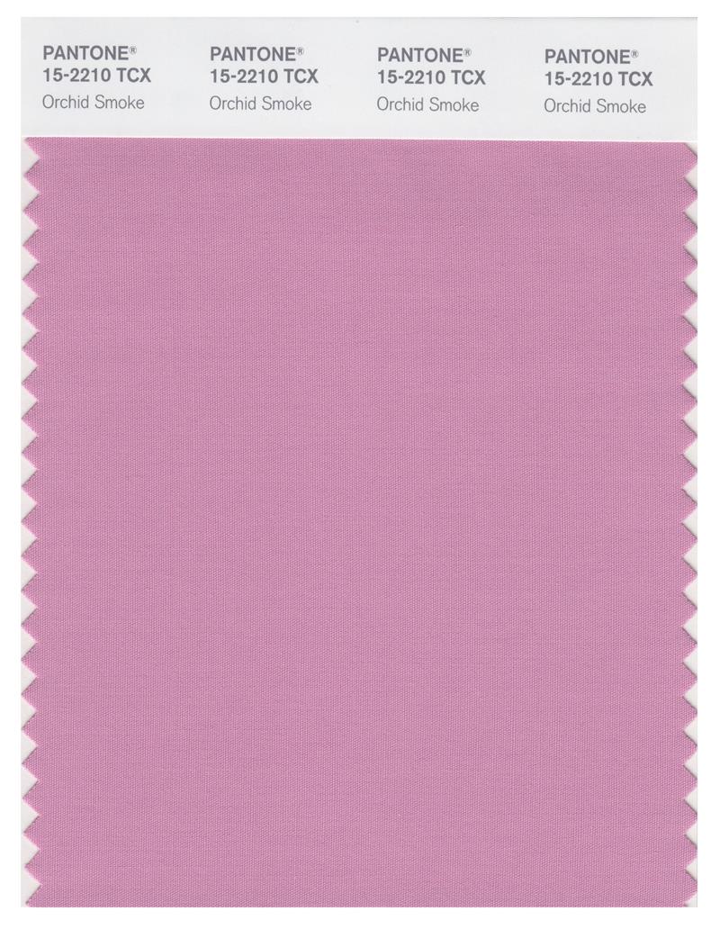 Pantone Smart 15-2210 TCX Color Swatch Card | Orchid Smoke 