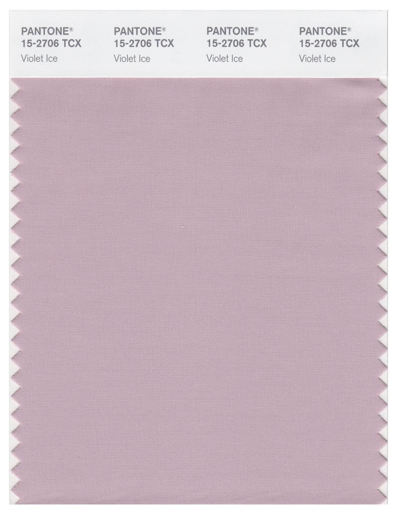 Pantone Smart 15-2706 TCX Color Swatch Card | Violet Ice 