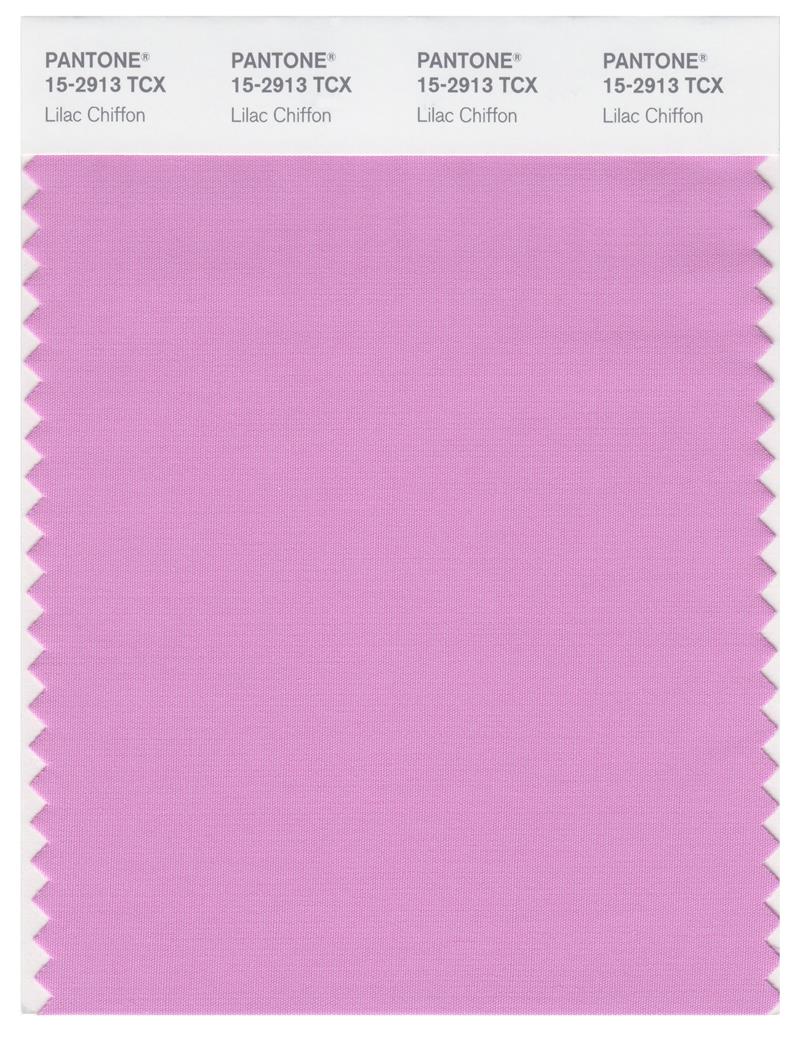 Pantone Smart 15-2913 TCX Color Swatch Card | Lilac Chiffon 