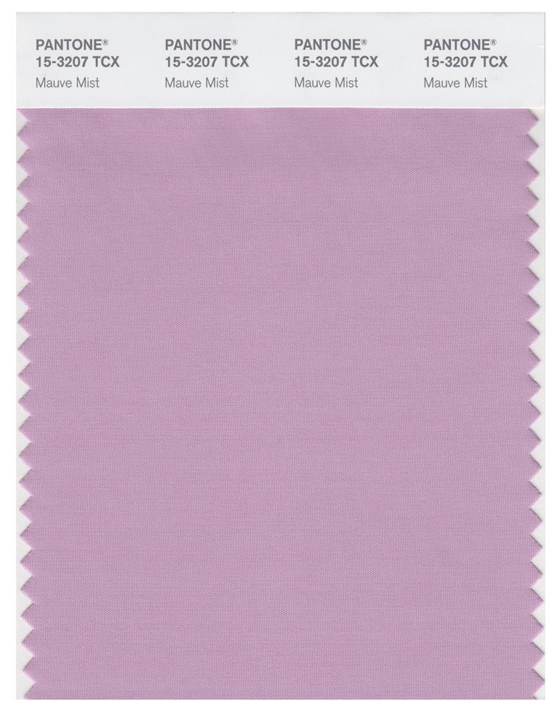 Pantone Smart 15-3207 TCX Color Swatch Card | Mauve Mist 