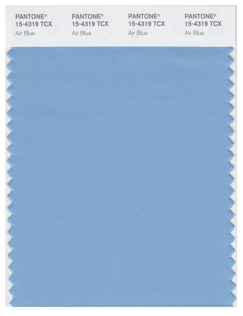 Pantone Smart 15-4319 TCX Color Swatch Card | Air Blue 