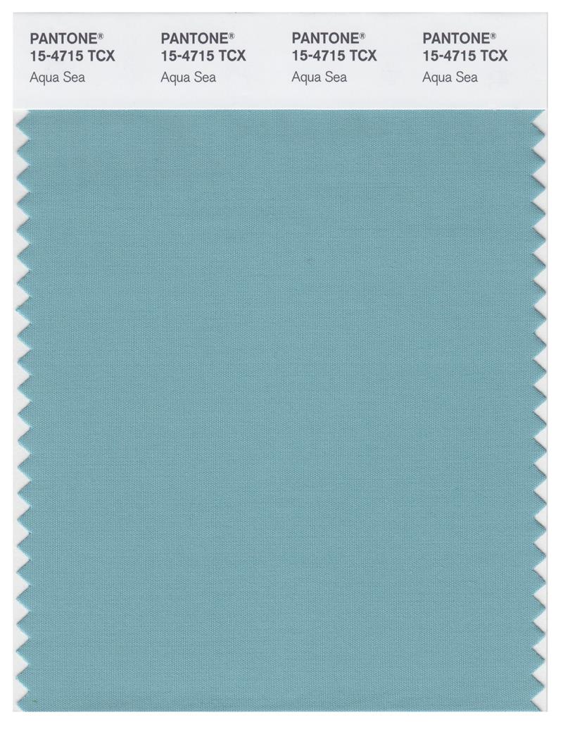 Pantone Smart 15-4715 TCX Color Swatch Card | Aqua Sea 