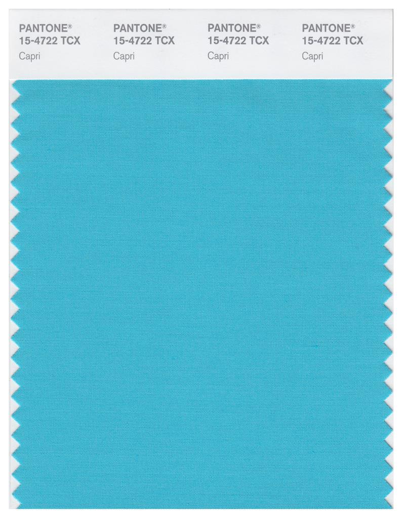 Pantone Smart 15-4722 TCX Color Swatch Card | Capri 