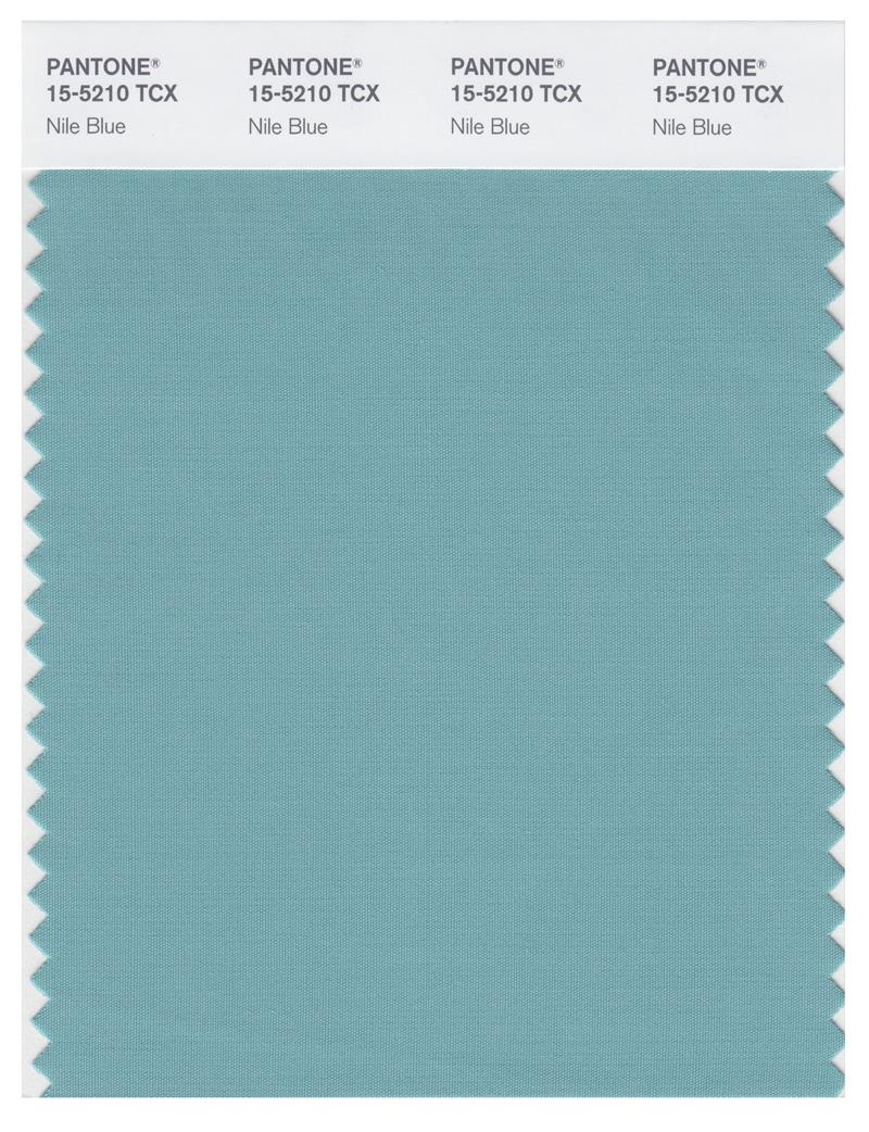 Pantone Smart 15-5210 TCX Color Swatch Card | Nile Blue 