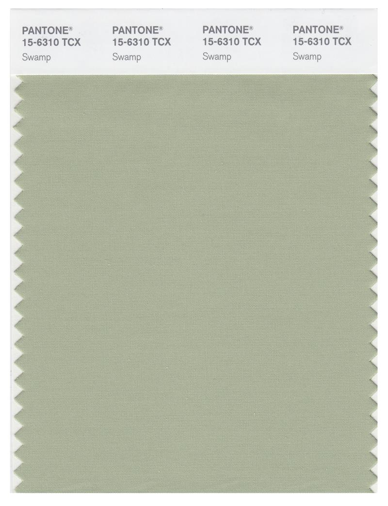 Pantone Smart 15-6310 TCX Color Swatch Card | Swamp 