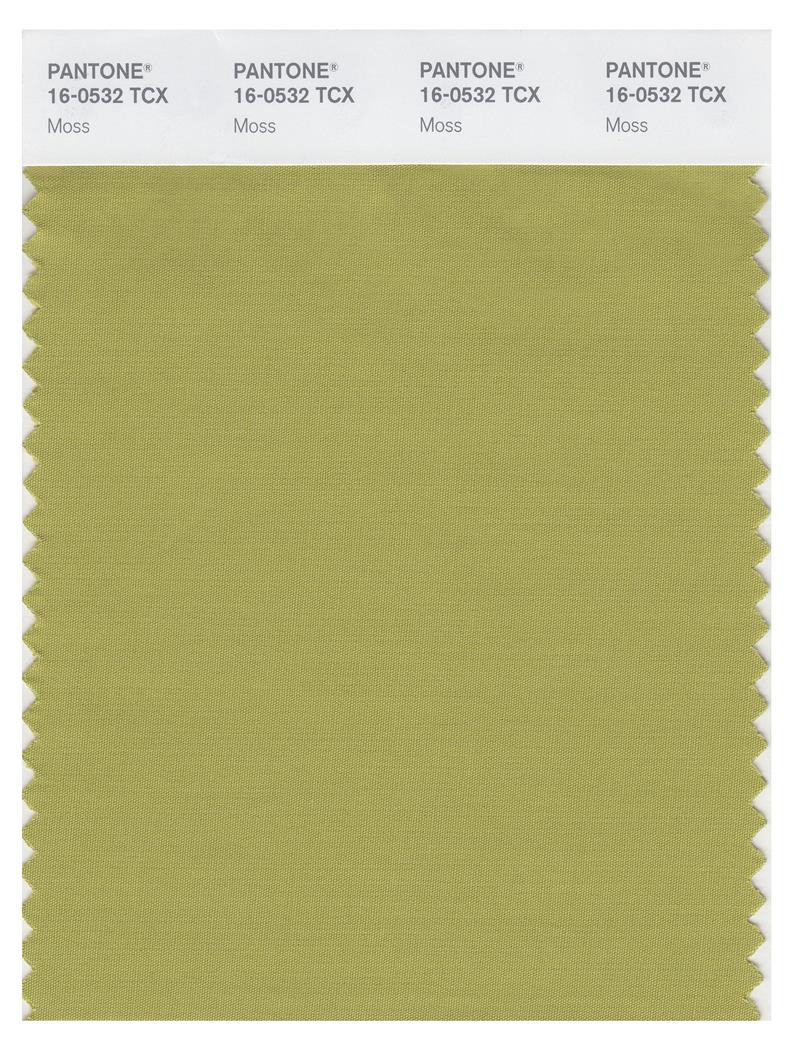 Pantone Smart 16-0532 TCX Color Swatch Card | Moss 