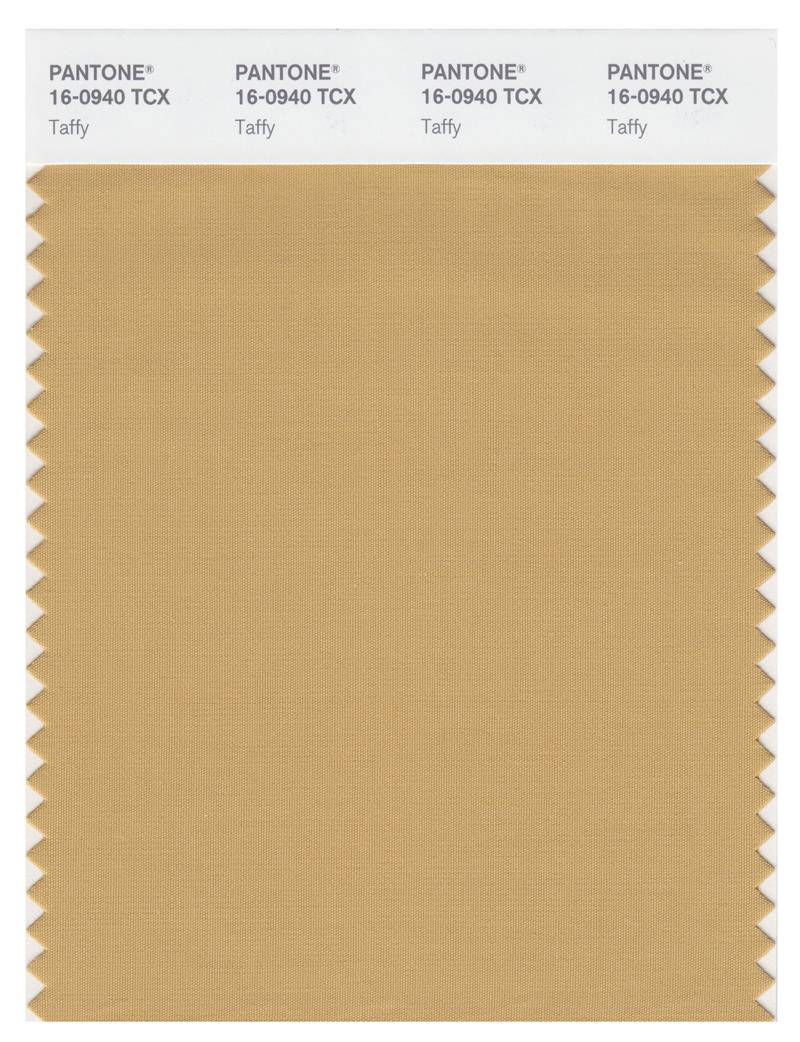 Pantone Smart 16-0940 TCX Color Swatch Card | Taffy 