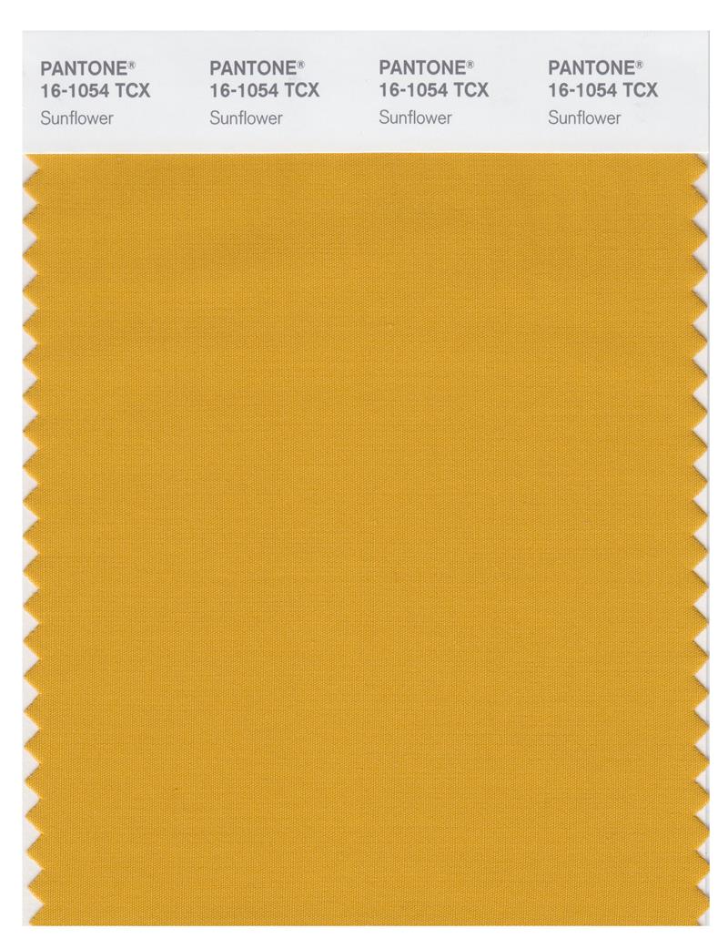 Pantone Smart 16-1054 TCX Color Swatch Card | Sunflower 