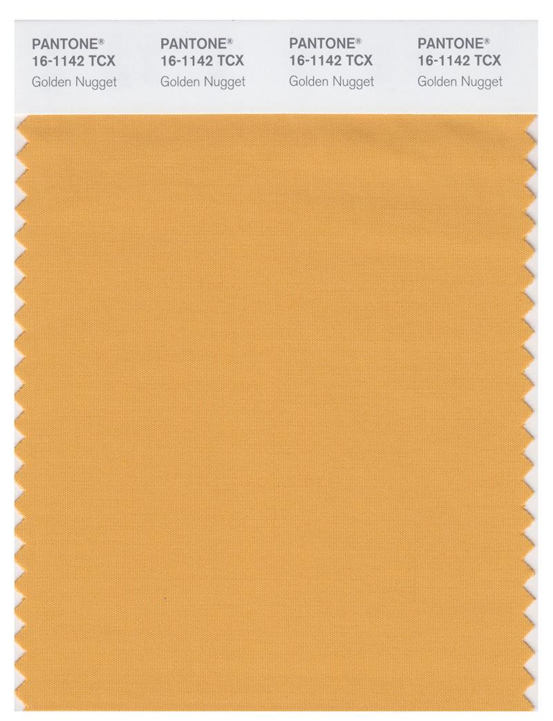 Pantone Smart 16-1142 TCX Color Swatch Card | Golden Nugget 