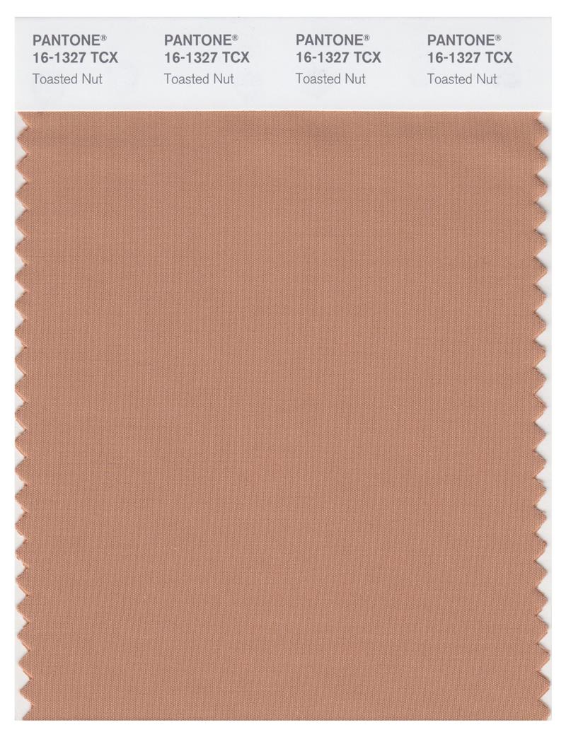 Pantone Smart 16-1327 TCX Color Swatch Card | Toasted Nut 