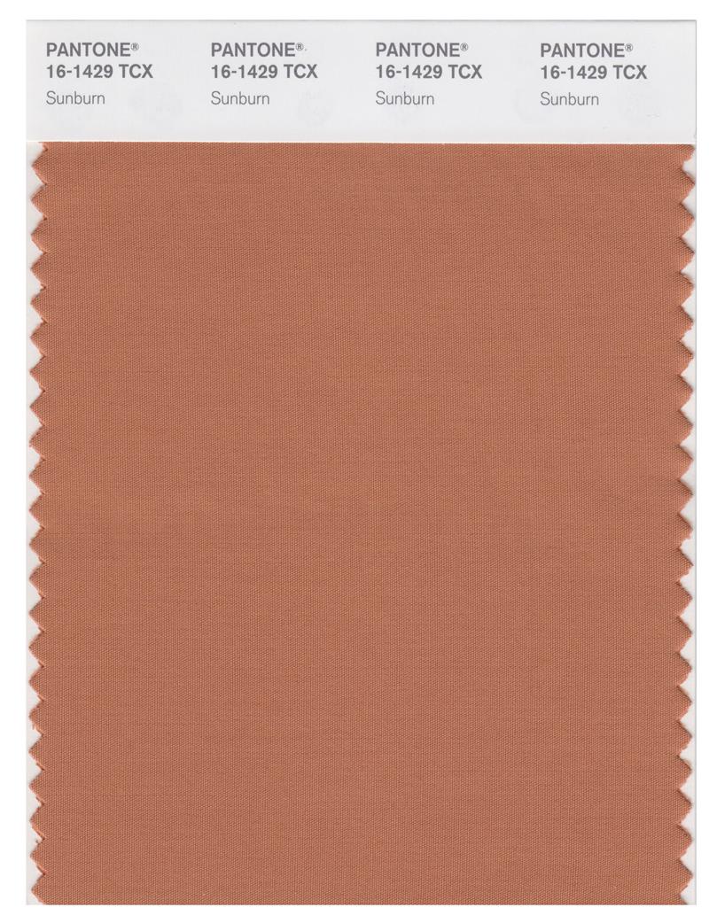 Pantone Smart 16-1429 TCX Color Swatch Card | Sunburn 