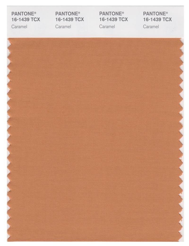 Pantone Smart 16-1439 TCX Color Swatch Card | Caramel 