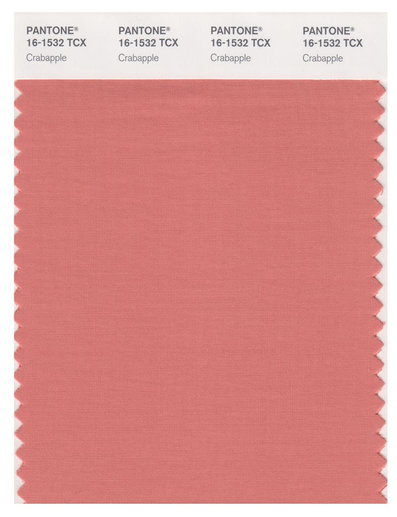 Pantone Smart 16-1532 TCX Color Swatch Card | Crabapple 