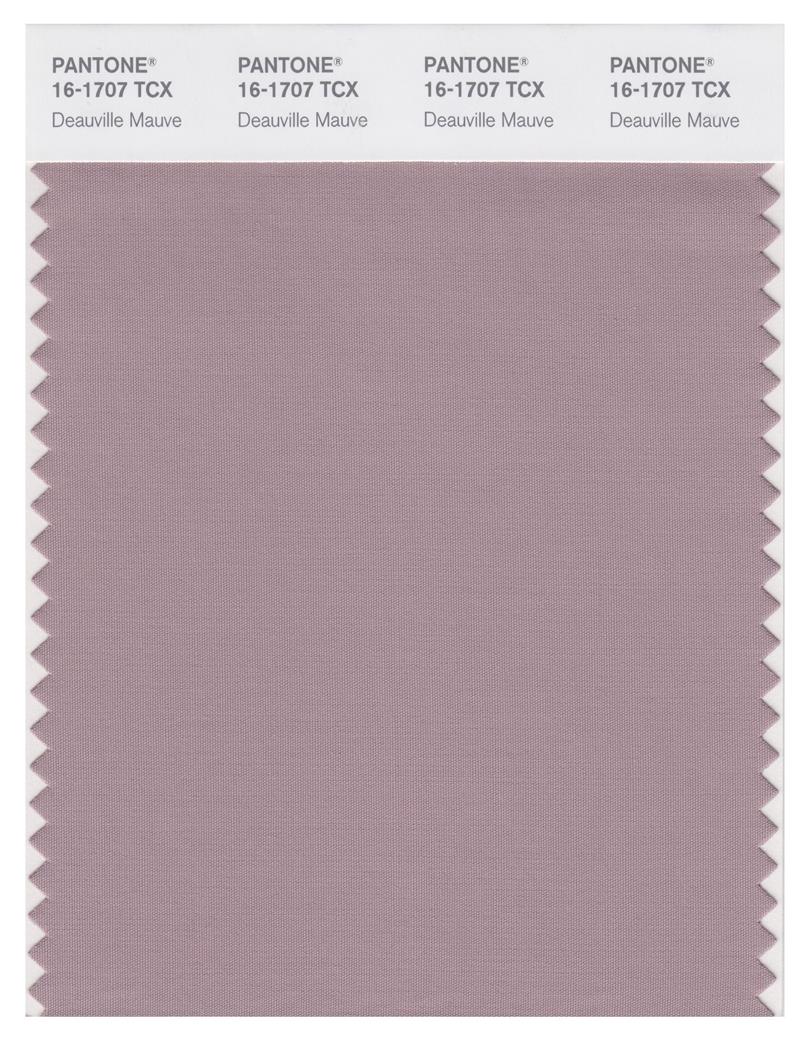 Pantone Smart 16-1707 TCX Color Swatch Card | Deauville Muave 