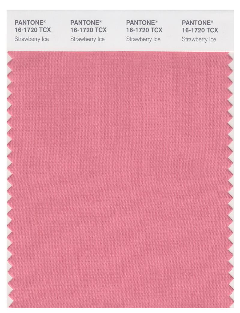 Pantone Smart 16-1720 TCX Color Swatch Card | Strawberry Ice 