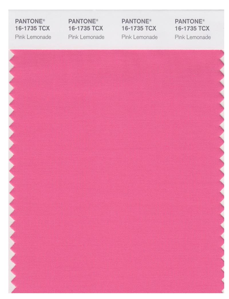 Pantone Smart 16-1735 TCX Color Swatch Card | Pink Lemonade 