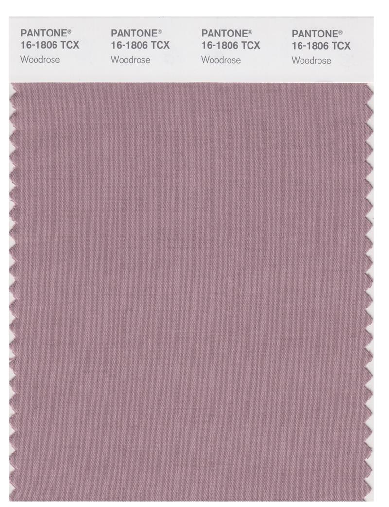 Pantone Smart 16-1806 TCX Color Swatch Card | Woodrose 