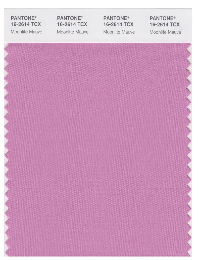 Pantone Smart 16-2614 TCX Color Swatch Card | Moonlite Mauve 