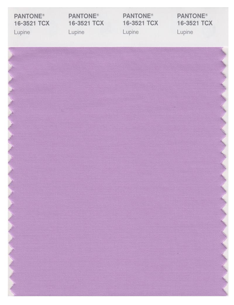 Pantone Smart 16-3521 TCX Color Swatch Card | Lupine 