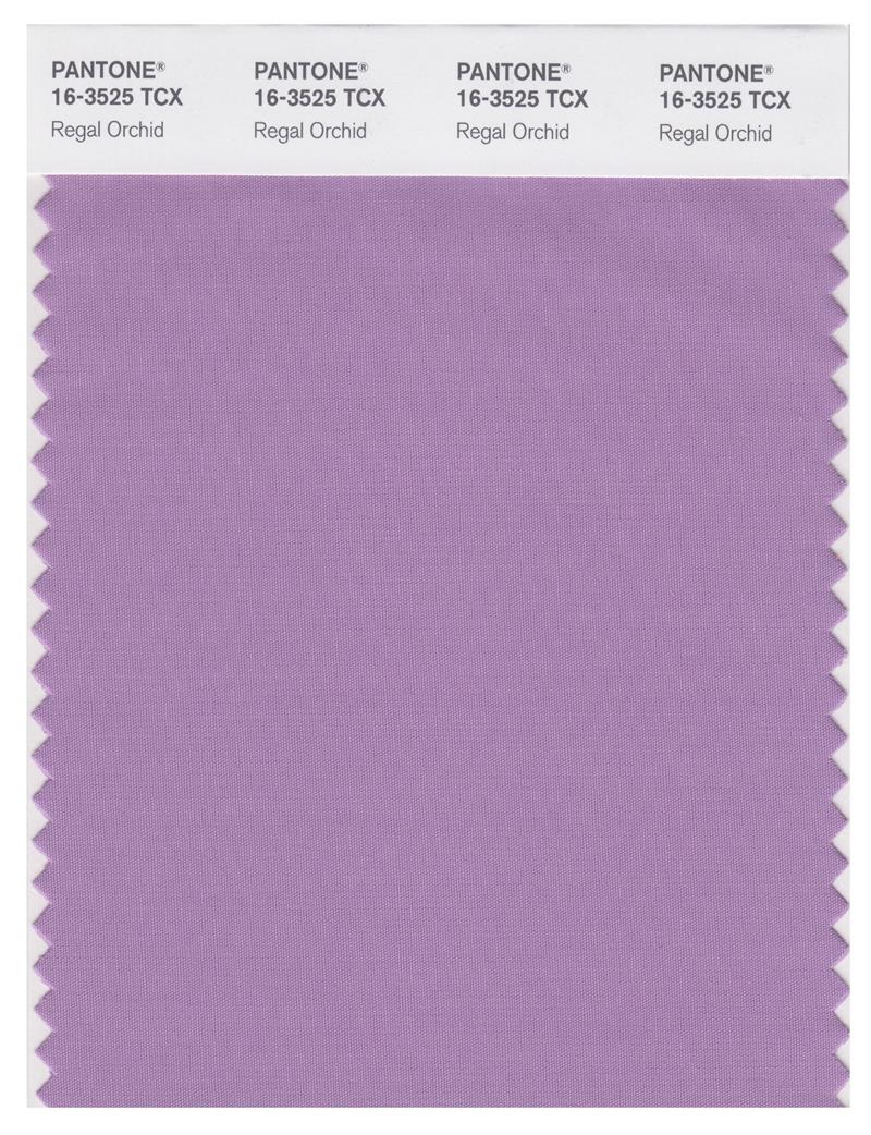 Pantone Smart 16-3525 TCX Color Swatch Card | Regal Orchid 