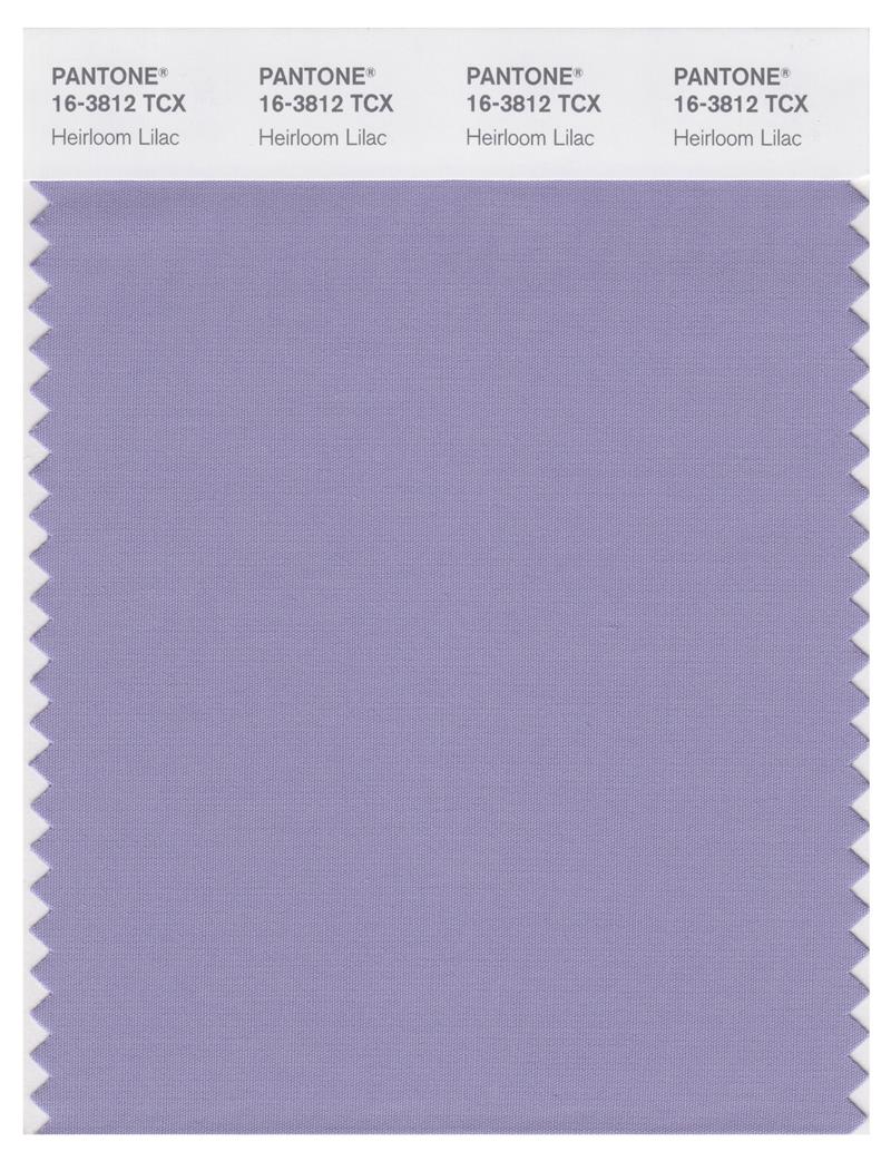 Pantone Smart 16-3812 TCX Color Swatch Card | Heirloom Lilac 