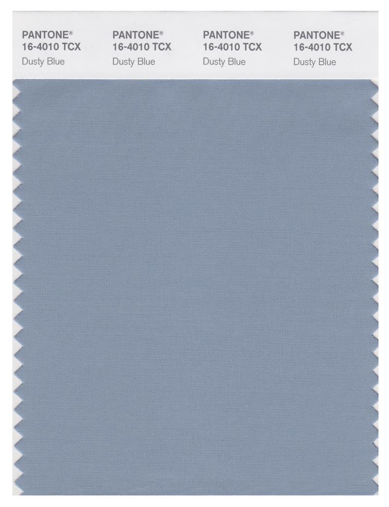 Pantone Smart 16-4010 TCX Color Swatch Card | Dusty Blue 