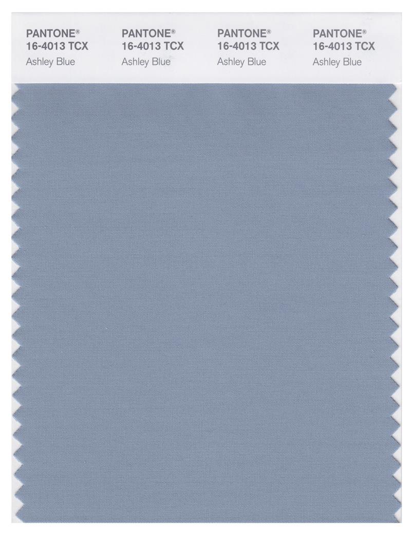 Pantone Smart 16-4013 TCX Color Swatch Card | Ashley Blue 