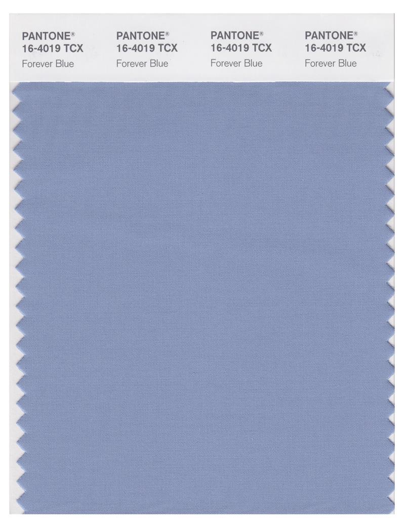 Pantone Smart 16-4019 TCX Color Swatch Card | Forever Blue 