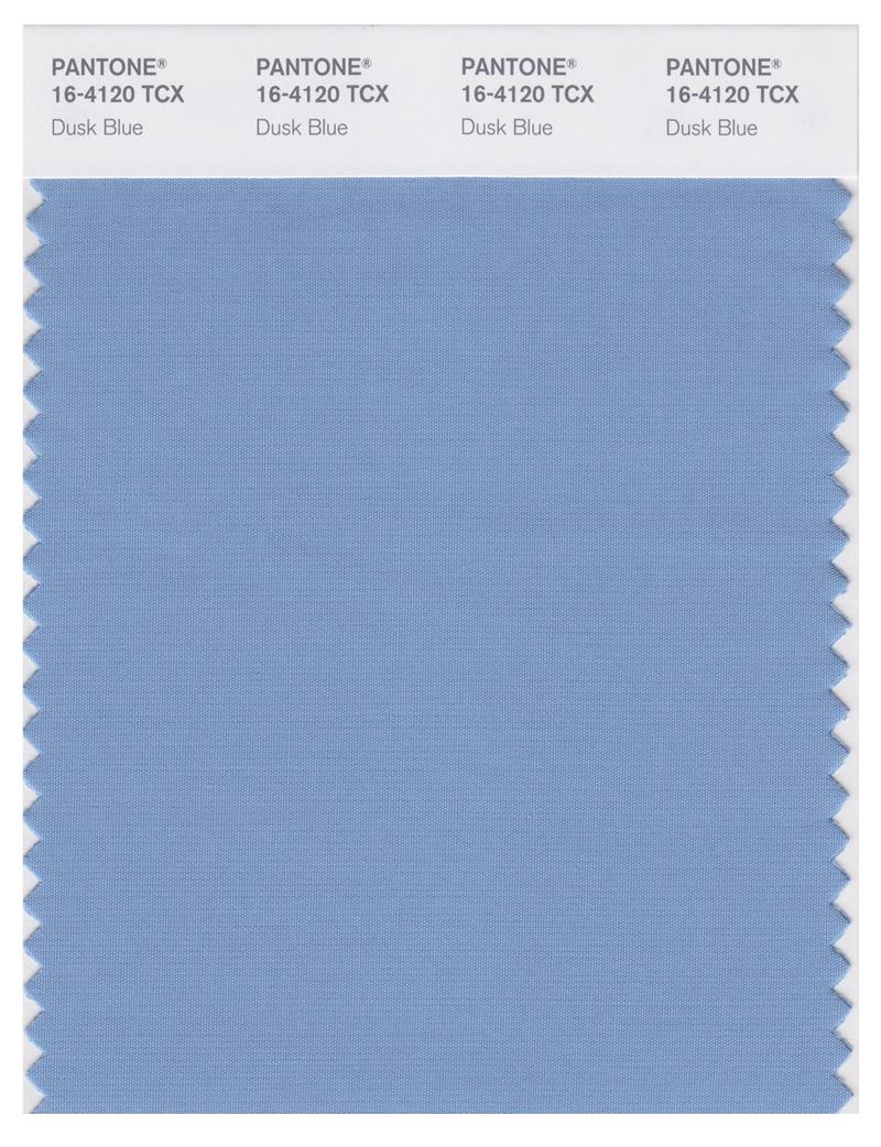 Pantone Smart 16-4120 TCX Color Swatch Card | Dusk Blue 