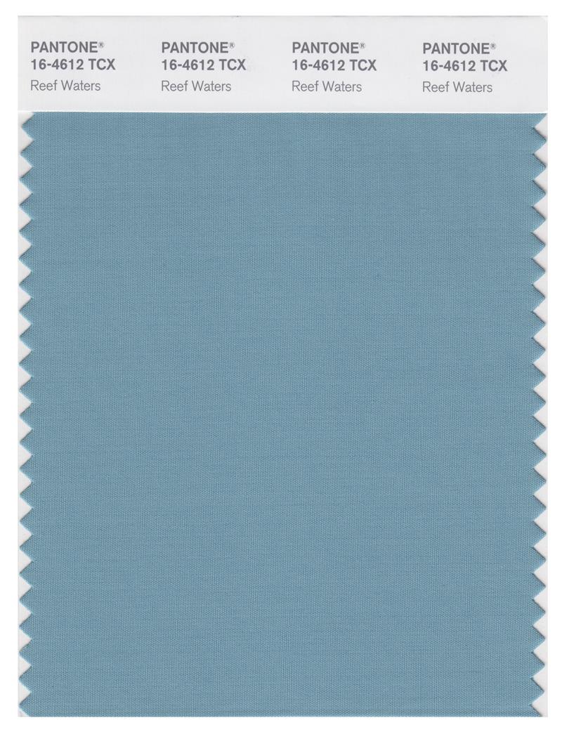 Pantone Smart 16-4612 TCX Color Swatch Card | Reef Waters 