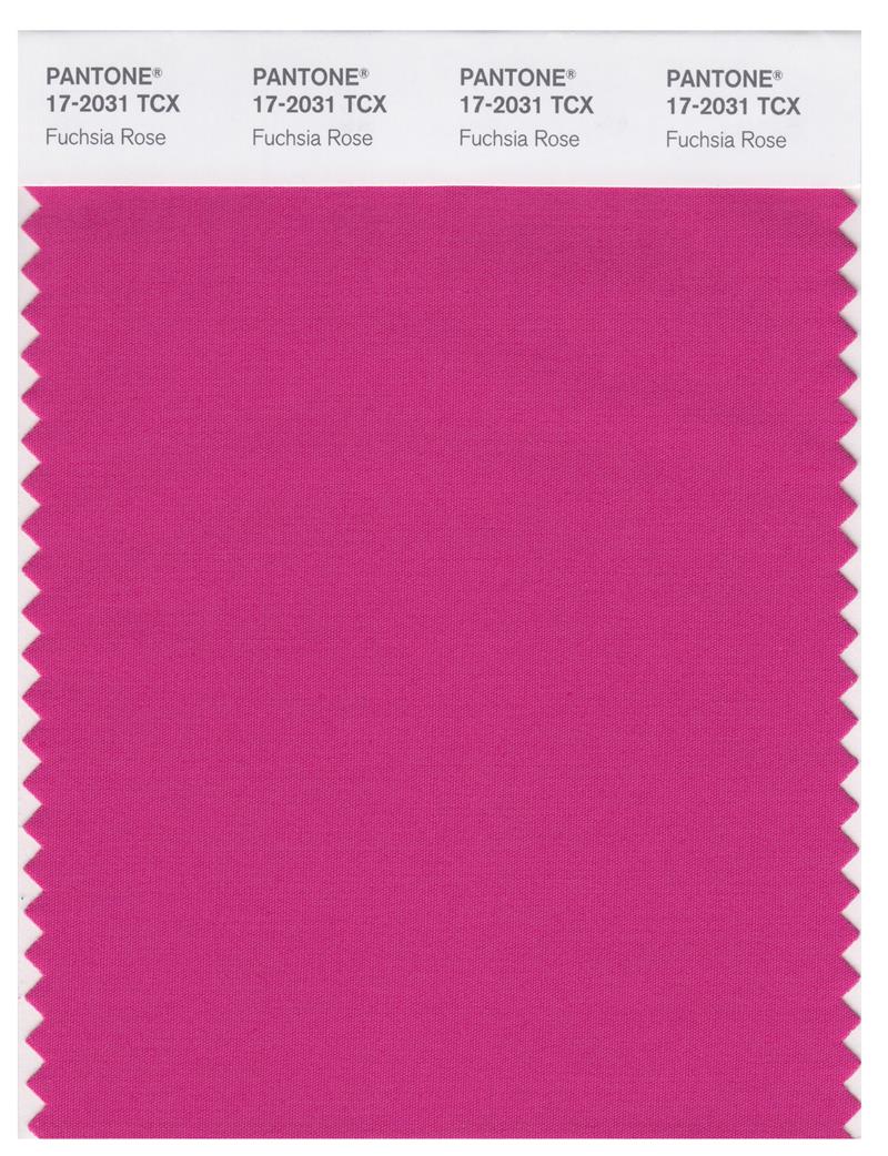 Pantone Smart 17-2031 TCX Color Swatch Card | Fuchsia Rose 