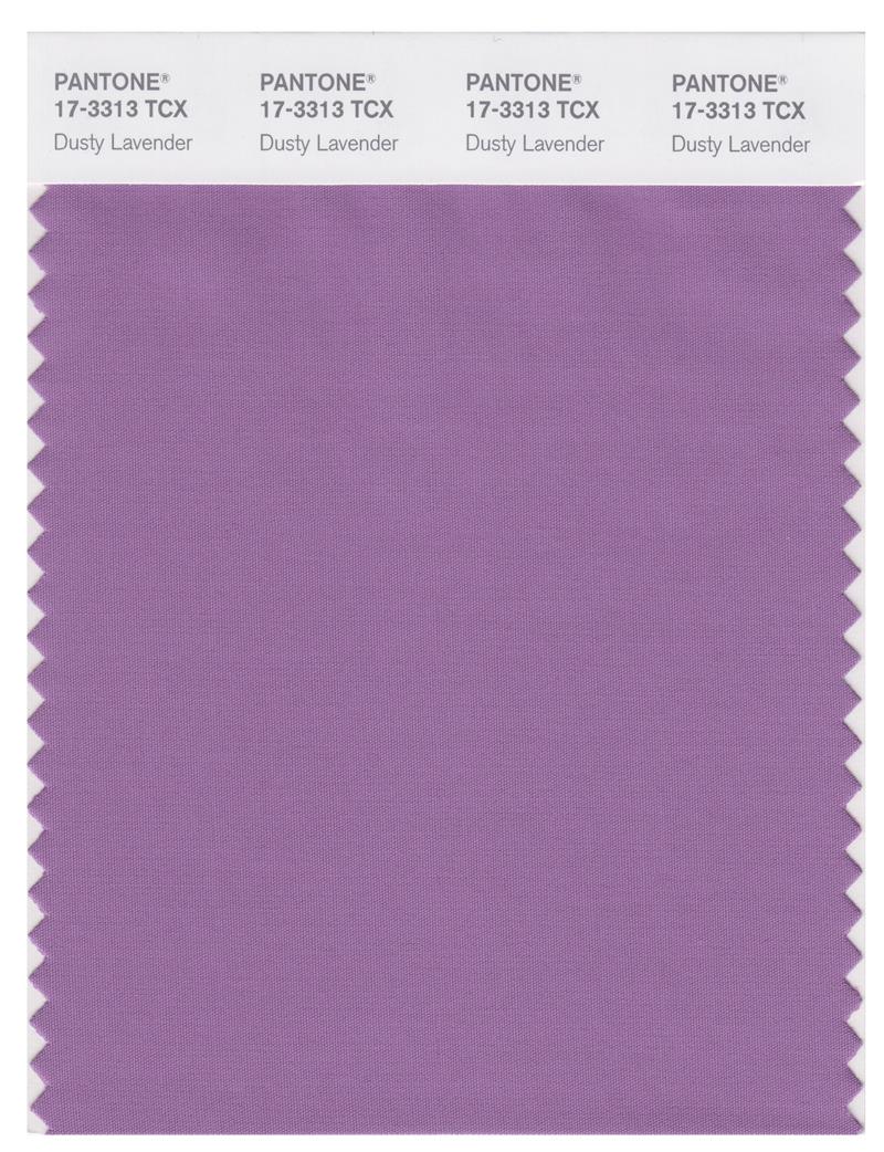 Pantone Smart 17-3313 TCX Color Swatch Card | Dusty Lavender 