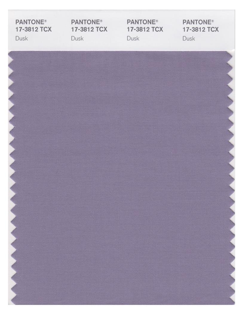 Pantone Smart 17-3812 TCX Color Swatch Card | Dusk 