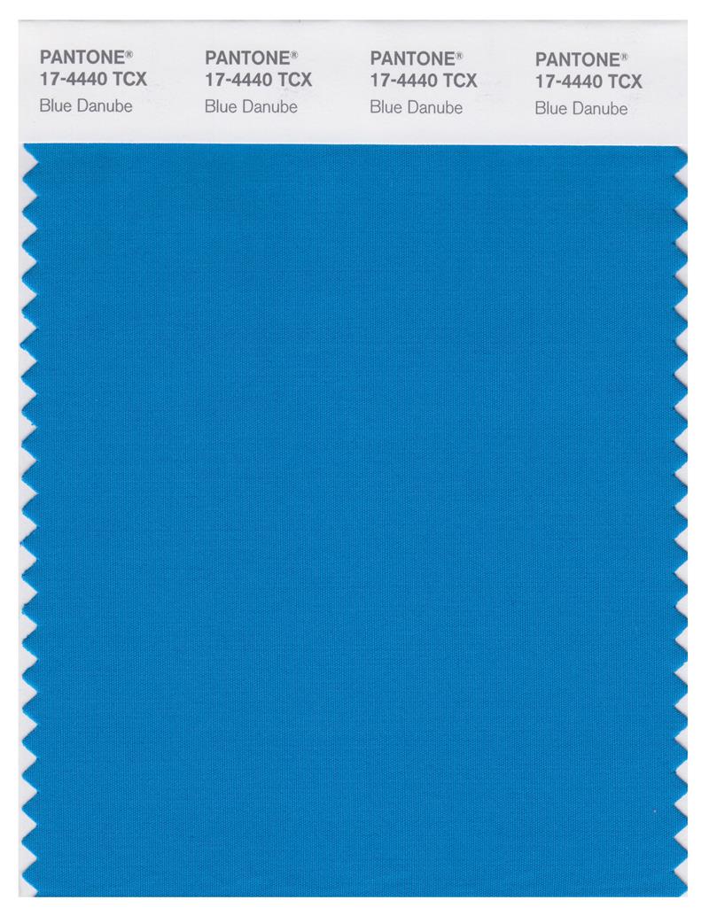 Pantone Smart 17-4440 TCX Color Swatch Card | Blue Danube 