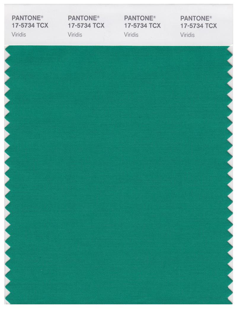 Pantone Smart 17-5734 TCX Color Swatch Card | Viridis 