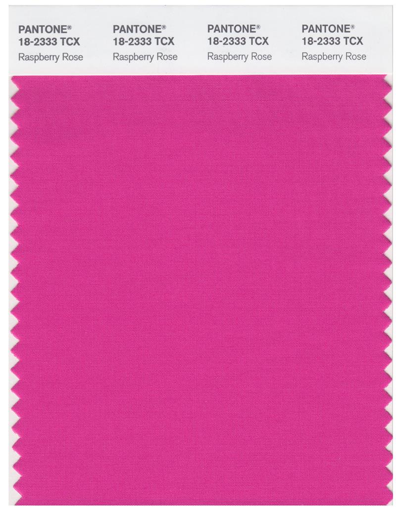 Pantone Smart 18-2333 TCX Color Swatch Card | Raspberry Rose 