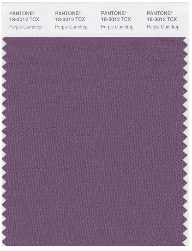 Pantone Smart 18-3012 TCX Color Swatch Card | Purple Gumdrop 