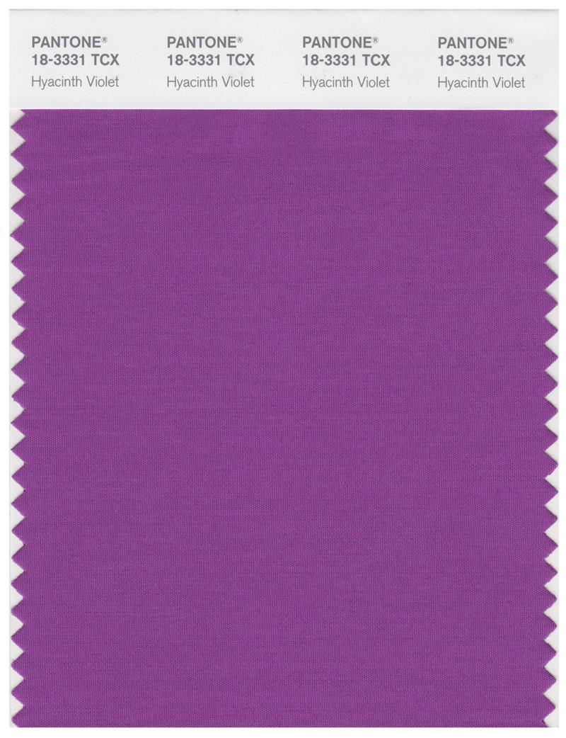 Pantone Smart 18-3331 TCX Color Swatch Card | Hyacinth Violet 