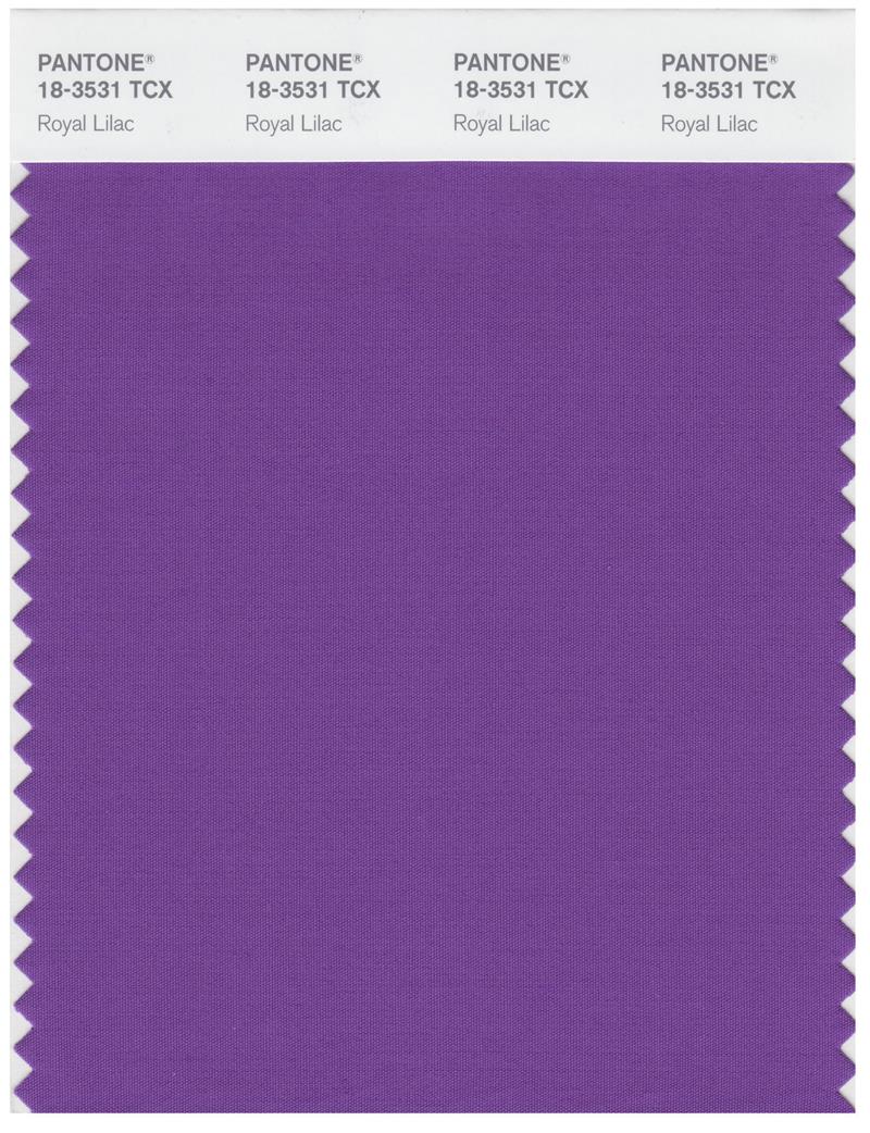 Pantone Smart 18-3531 TCX Color Swatch Card | Royal Lilac 