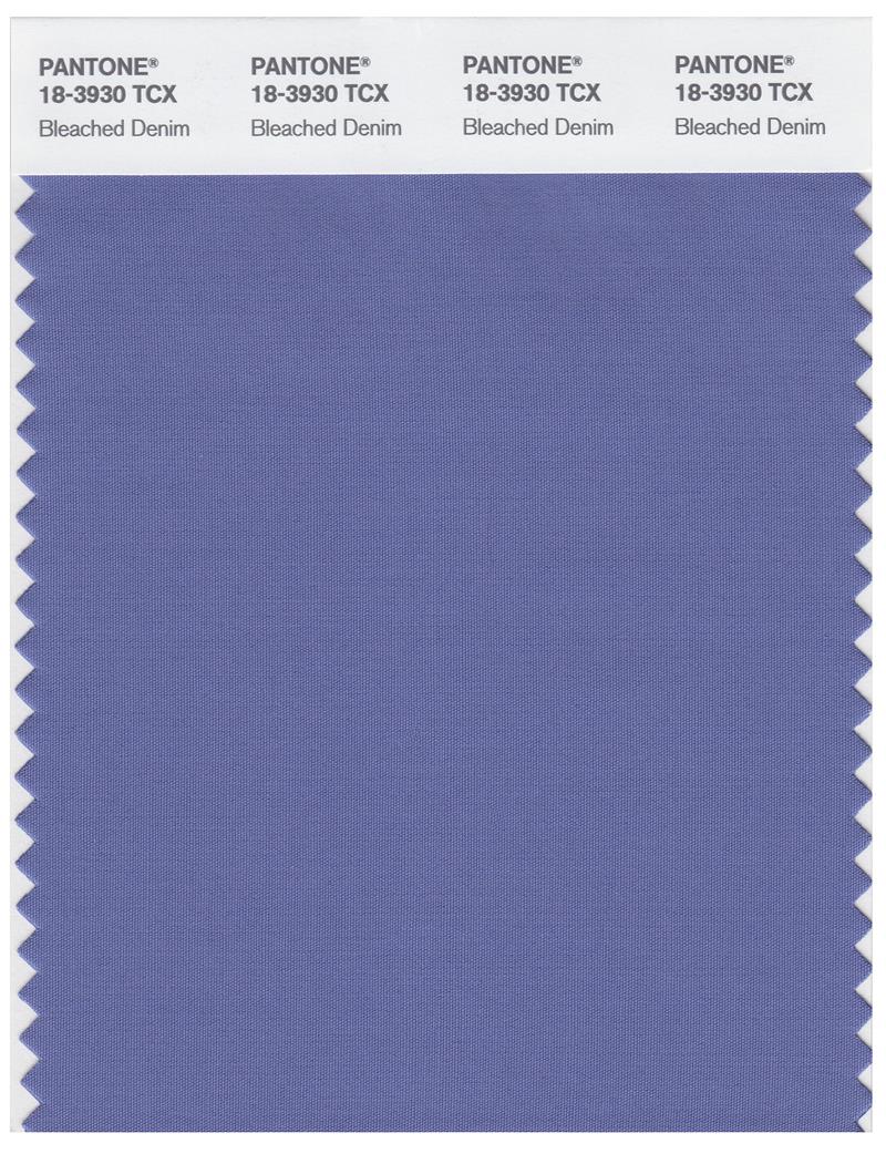 Pantone Smart 18-3930 TCX Color Swatch Card | Bleached Denim 