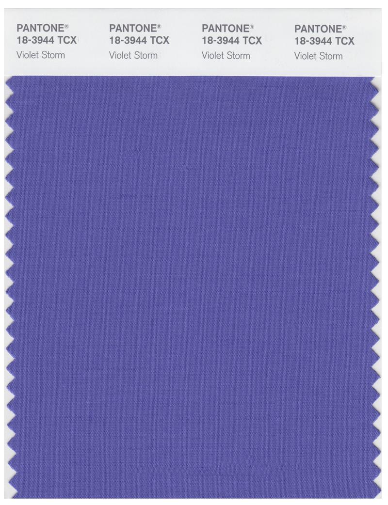 Pantone Smart 18-3944 TCX Color Swatch Card | Violet Storm 